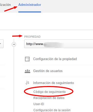 Código Google Analytics